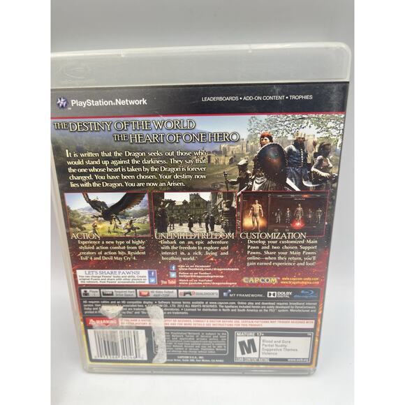 Dragon's Dogma (Sony PlayStation 3, 2012) Complete Tested - Picture 2 of 8